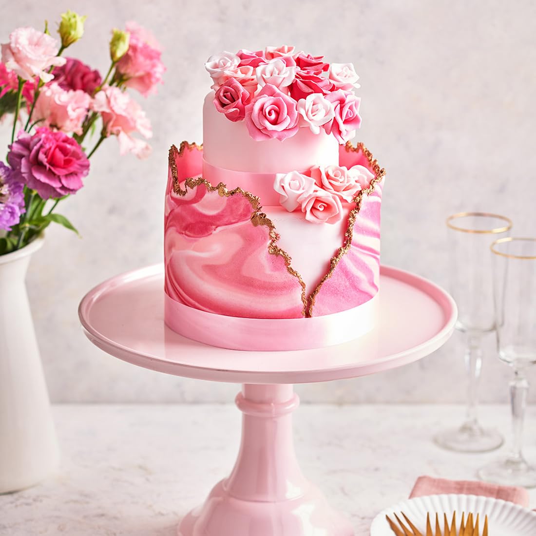 funcakes-rollfondant-sugar-paste-pastellrosa-250-g image 4