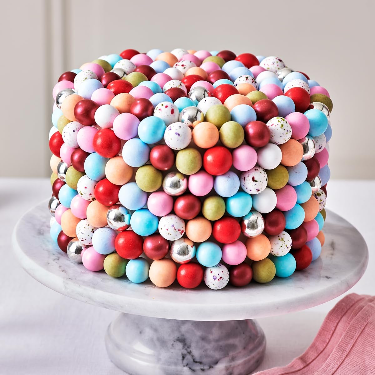 funcakes-choco-crispy-balls-schokokugeln-metallic-silver-60-g image 5