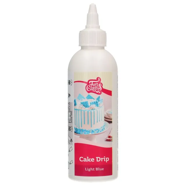 funcakes-cake-drip-zuckerglasur-light-blue-hellblau-180-g image 1