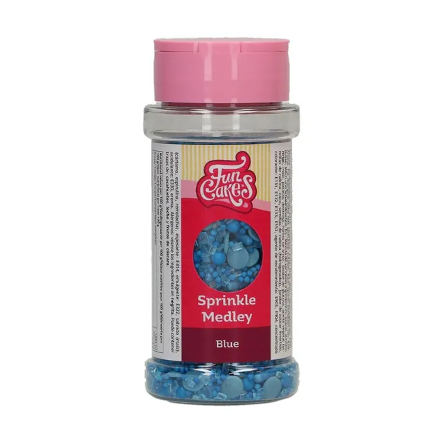 funcakes-sprinkle-medley-blue-zuckerstreusel-70-g image 1
