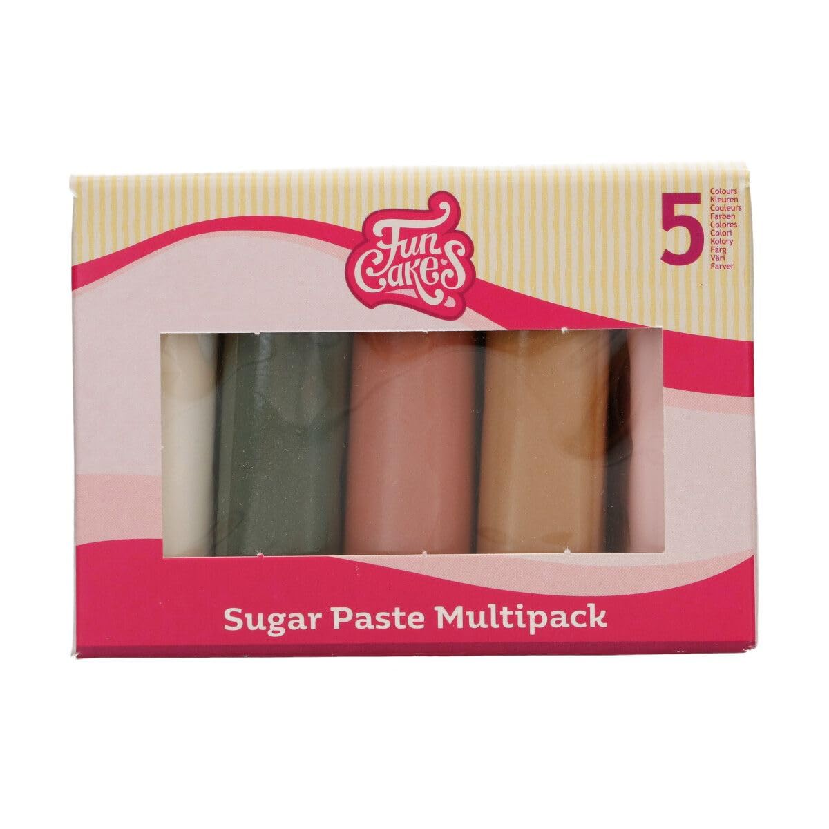 funcakes-fondant-multipack-shimmering-garden-5-x-100-g image 1