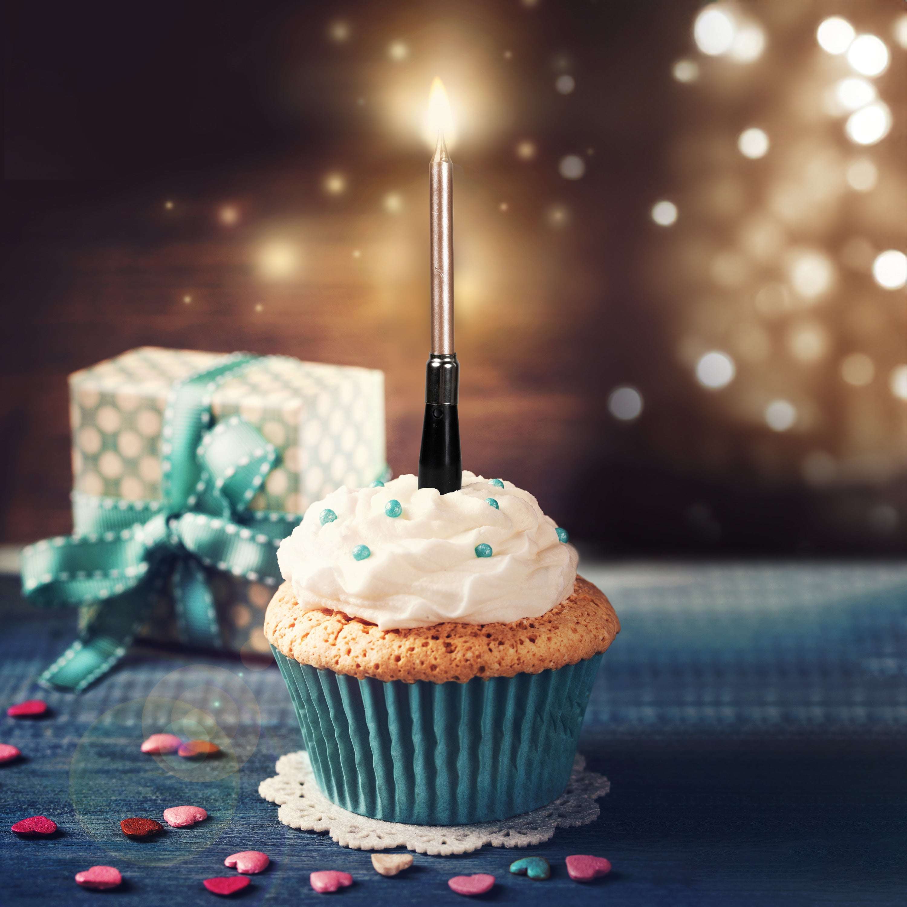 decocino-amira-musikkerze-happy-birthday-rosegold-kuchenkerze-mit-melodie image 2