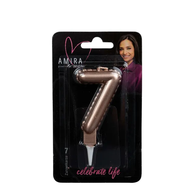decocino-zahlenkerze-7-rosegold-by-amira-ballon-look-kuchenkerze image 1