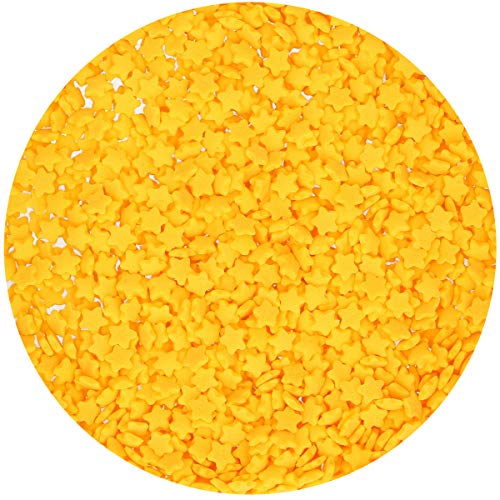 funcakes-sprinkles-zuckerstreusel-mini-stars-yellow-60g image 5