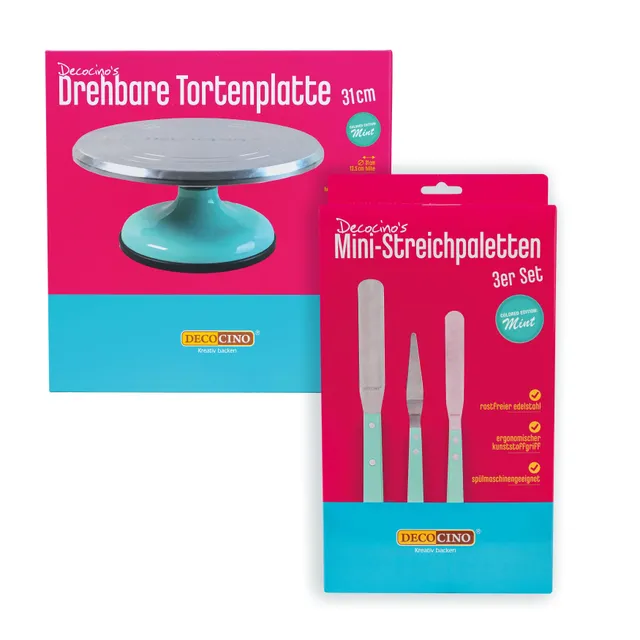 decocino-drehbare-tortenplatte-31-cm-minipalette-3er-set image 1