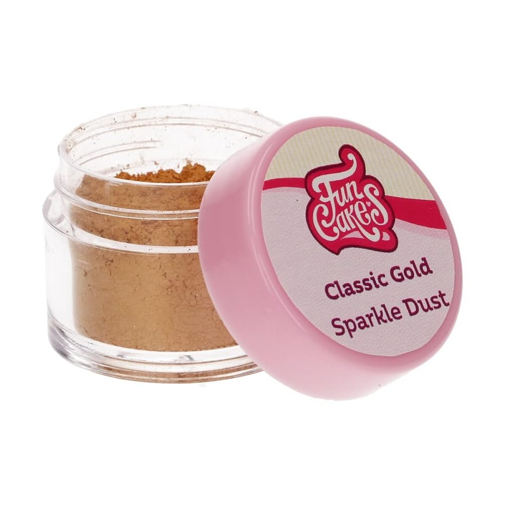 funcakes-sparkle-dust-classic-gold-lebensmittelfarbpulver image 2