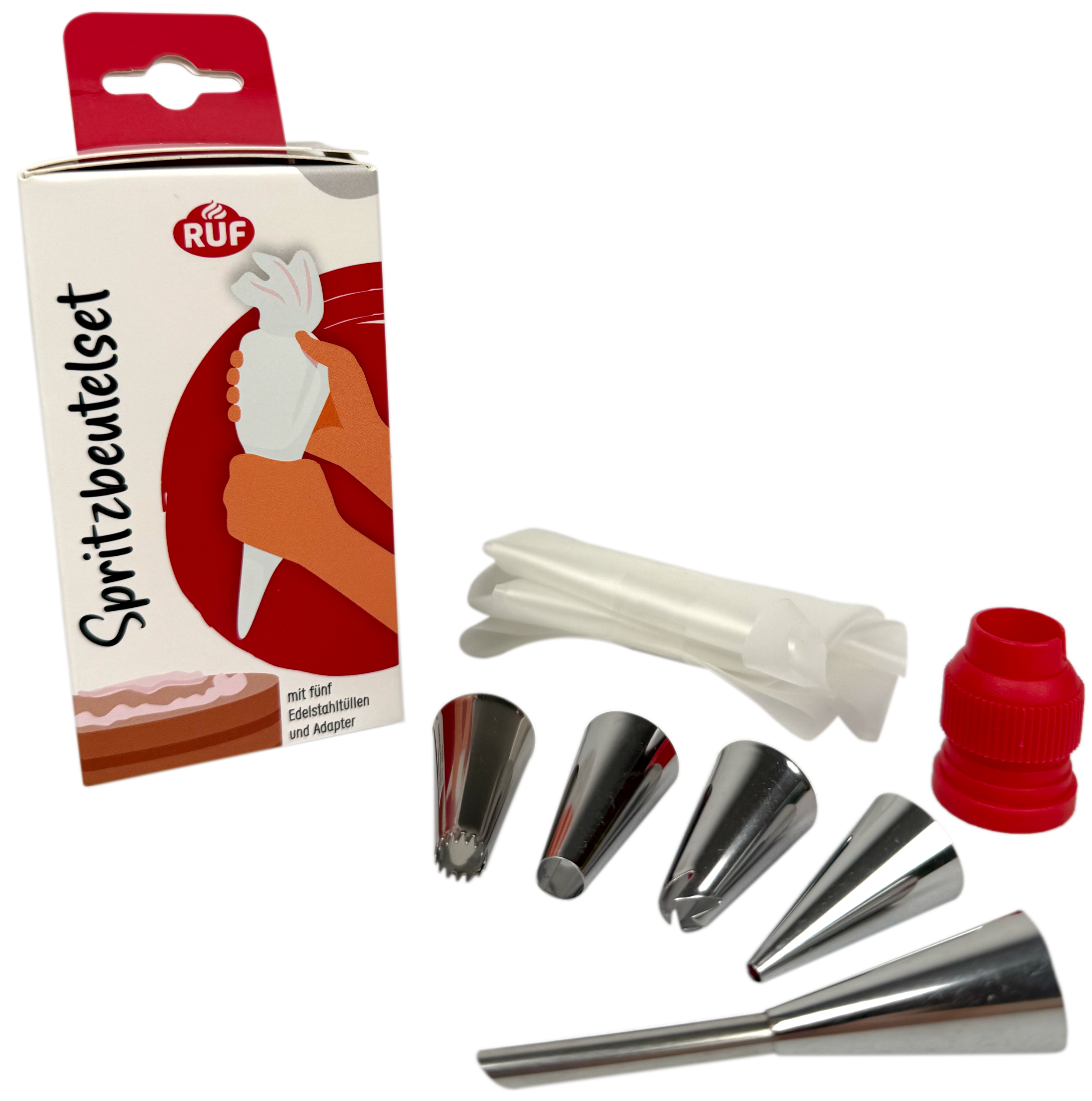 ruf-spritzbeutel-set-7-tlg-mit-5-edelstahlt-llen image 2