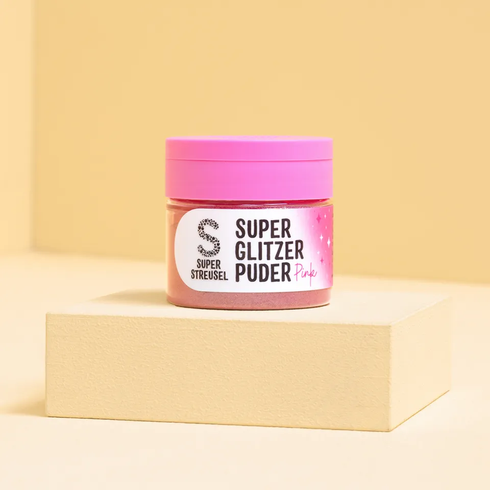 super-streusel-superglitzerpuder-pink-essbares-glitzerpuder-rosa image 1