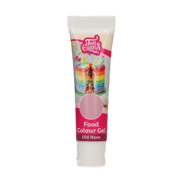 funcakes-food-colour-gel-old-rose-lebensmittelfarbe-gel-30-g image 1