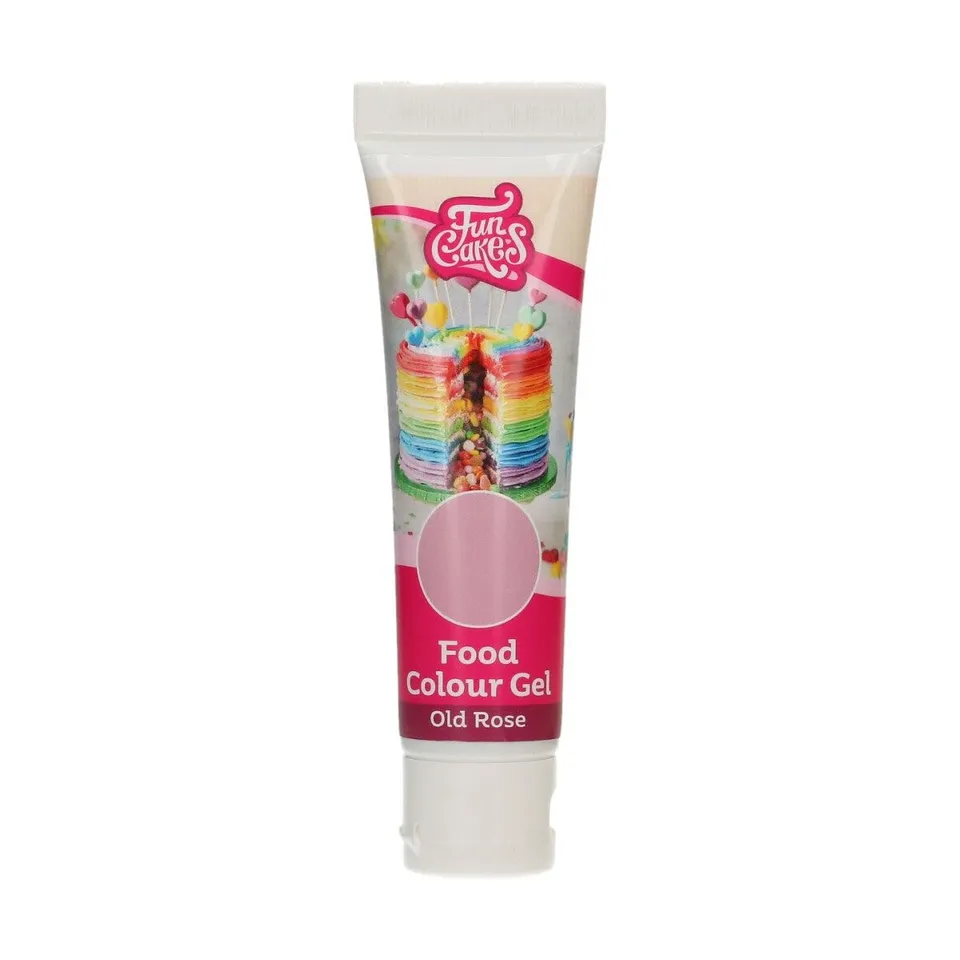 funcakes-food-colour-gel-old-rose-lebensmittelfarbe-gel-30-g image 1