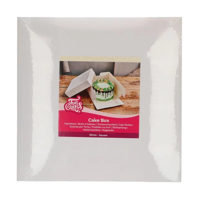 funcakes-cake-box-tortenkarton-mit-deckel-25x25x8-cm-25-st-ck image 1