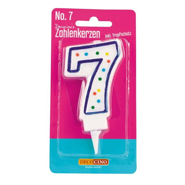 decocino-zahlenkerze-7-geburtstagskerze-f-r-geburtstagstorte image 1