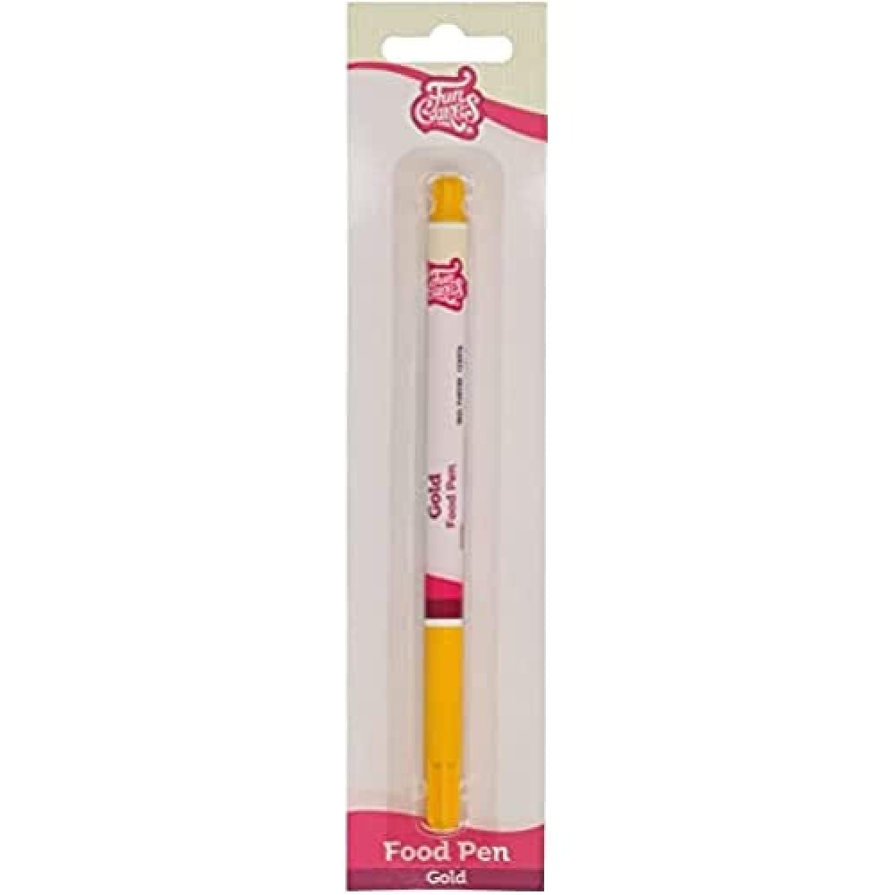 funcakes-food-pen-gold-essbarer-lebensmittelfarbstift-f-r-kuchen-kekse image 1