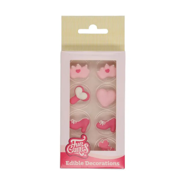 funcakes-princess-zuckerfiguren-zuckerdekoration-8-st-ck image 1