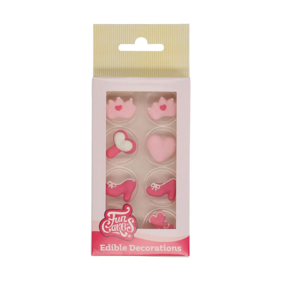 funcakes-princess-zuckerfiguren-zuckerdekoration-8-st-ck image 1