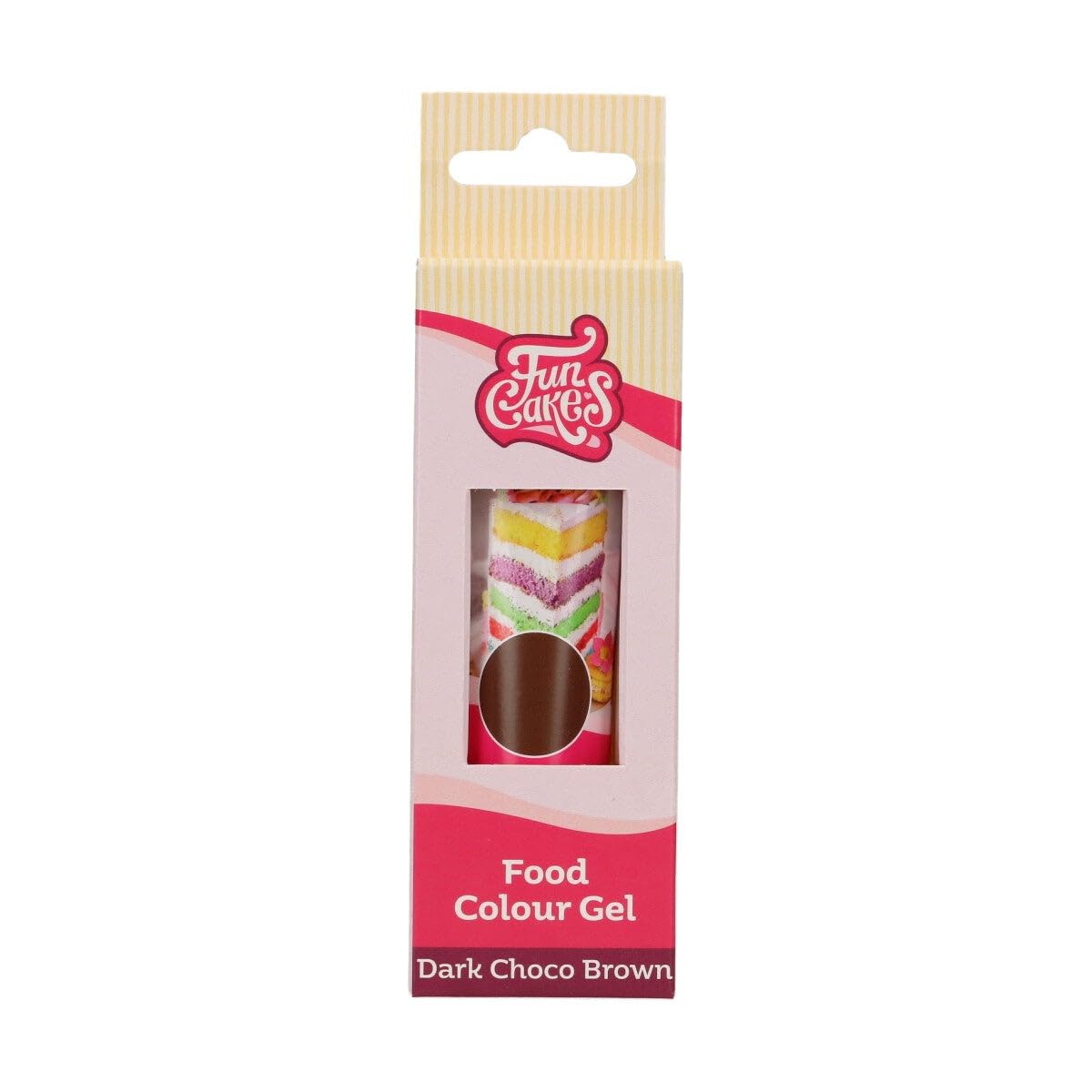 funcakes-food-colour-gel-lebensmittelfarbe-dark-choco-brown-30-g image 7