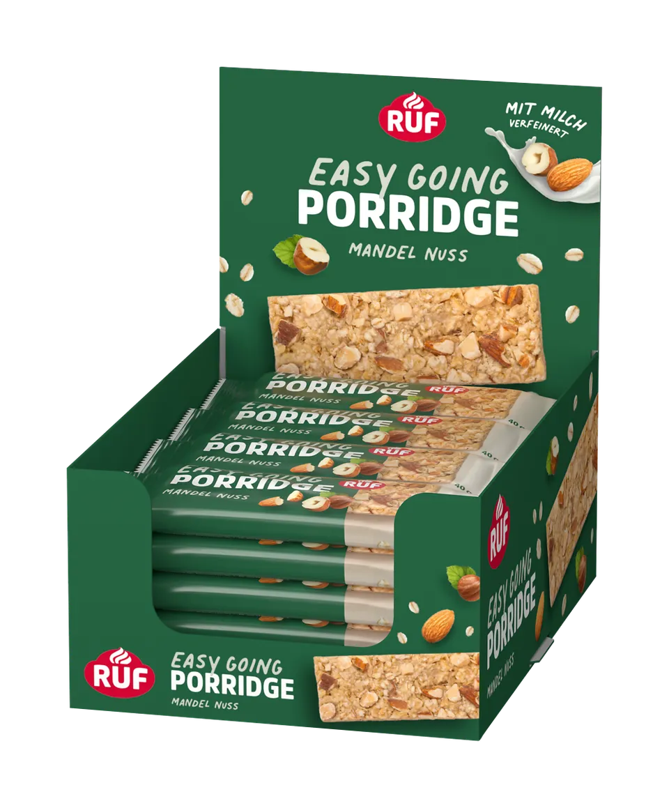 ruf-porridge-riegel-mandel-nuss-16er-box image 1