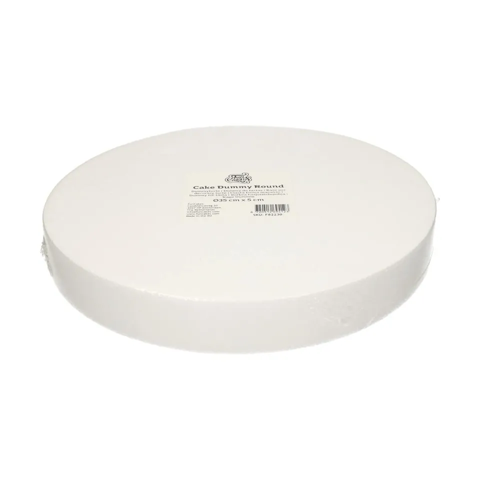 funcakes-cake-dummy-rund-styropor-torte-35-x-5-cm image 1