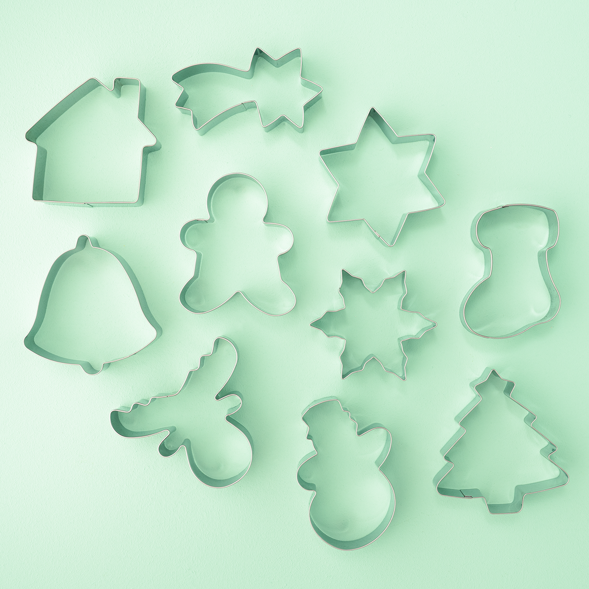 super-streusel-ausstechformen-set-10-teilig-weihnachten-8-cm image 1