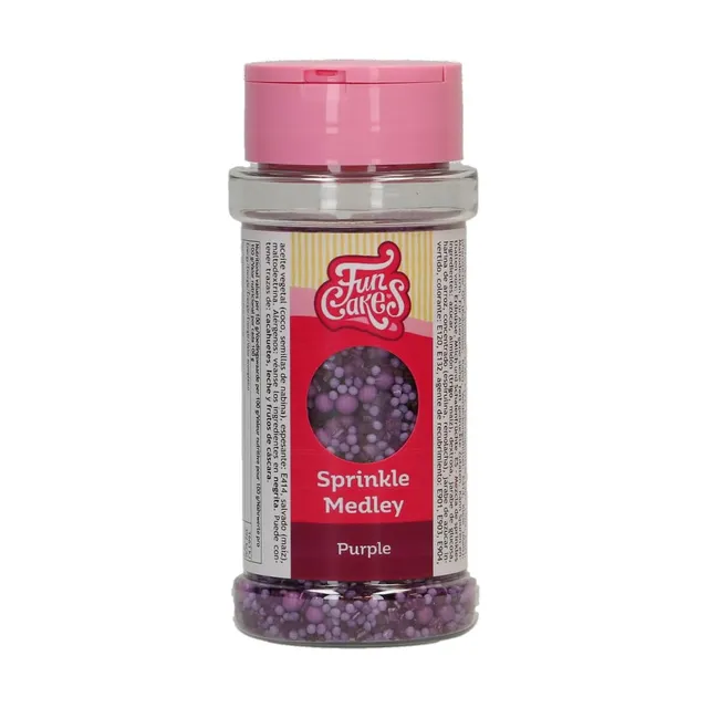 funcakes-sprinkle-medley-zuckerstreusel-purple-70-g image 1