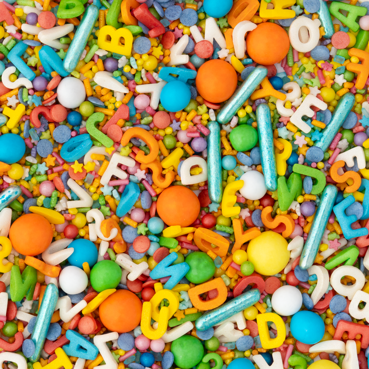 super-streusel-id-tzchen-streuselmix-einschulung-buchstaben-streusel-f-r-schulan image 2