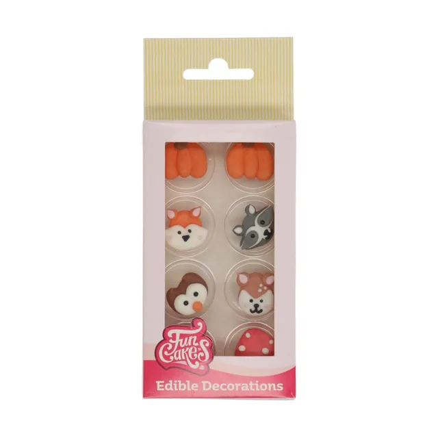 funcakes-zuckerfiguren-forest-animals-8-st-ck-waldtiere image 1
