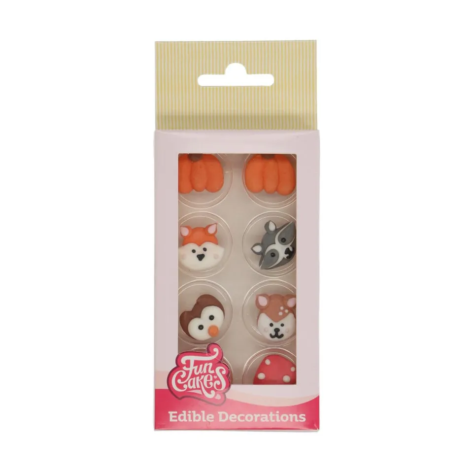 funcakes-zuckerfiguren-forest-animals-8-st-ck-waldtiere image 1