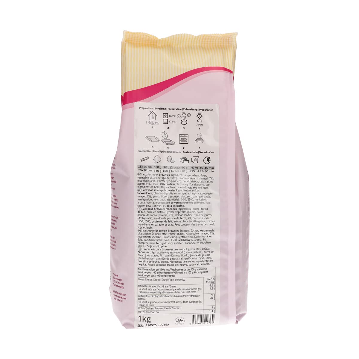 funcakes-mix-f-r-cake-brownie-backmischung-1-kg image 2