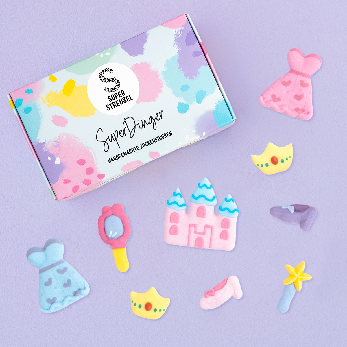 super-streusel-superdinger-m-rchenprinzessin-zuckerfiguren-set image 1