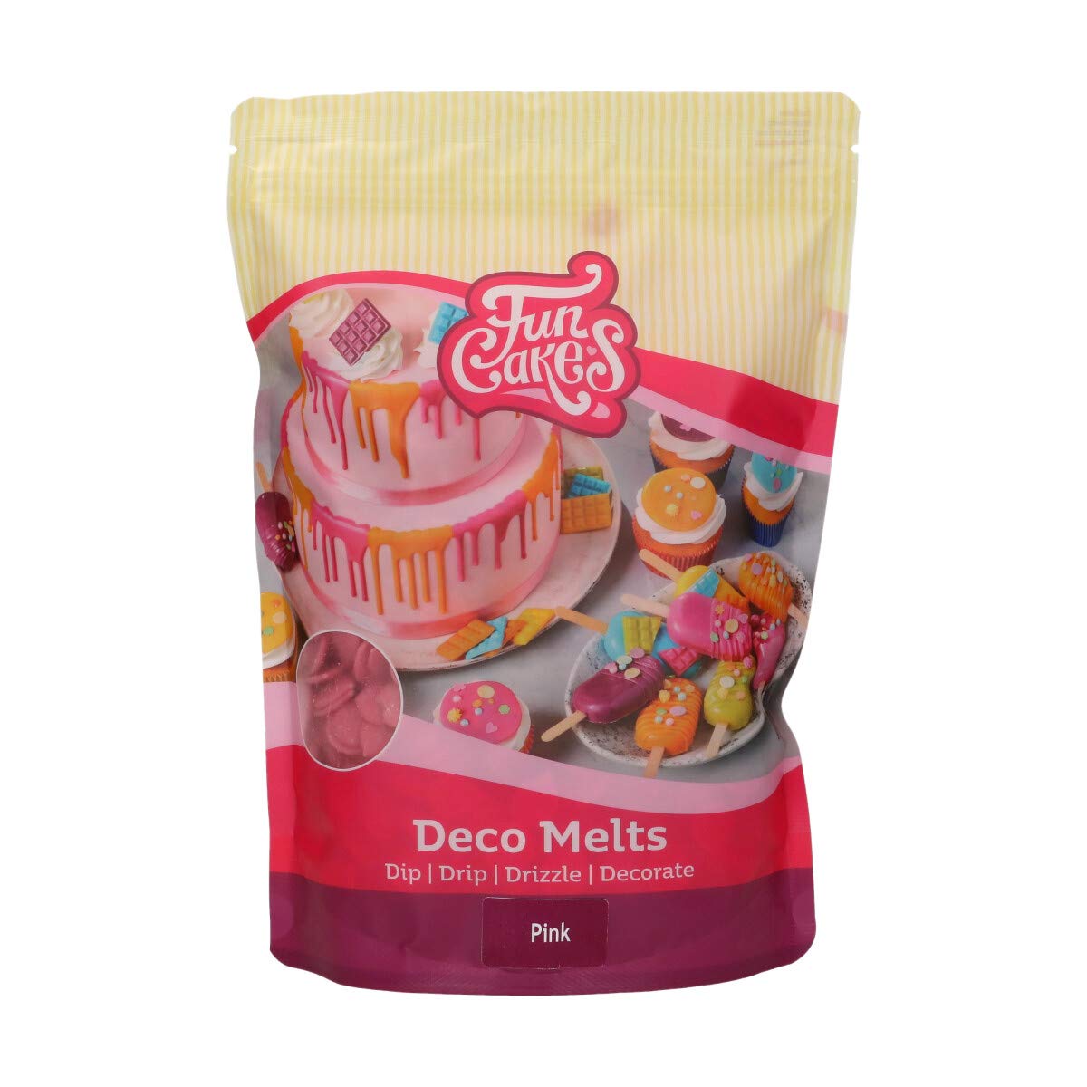funcakes-deco-melts-rosa-1-kg-schmelzdrops-zum-dekorieren image 1