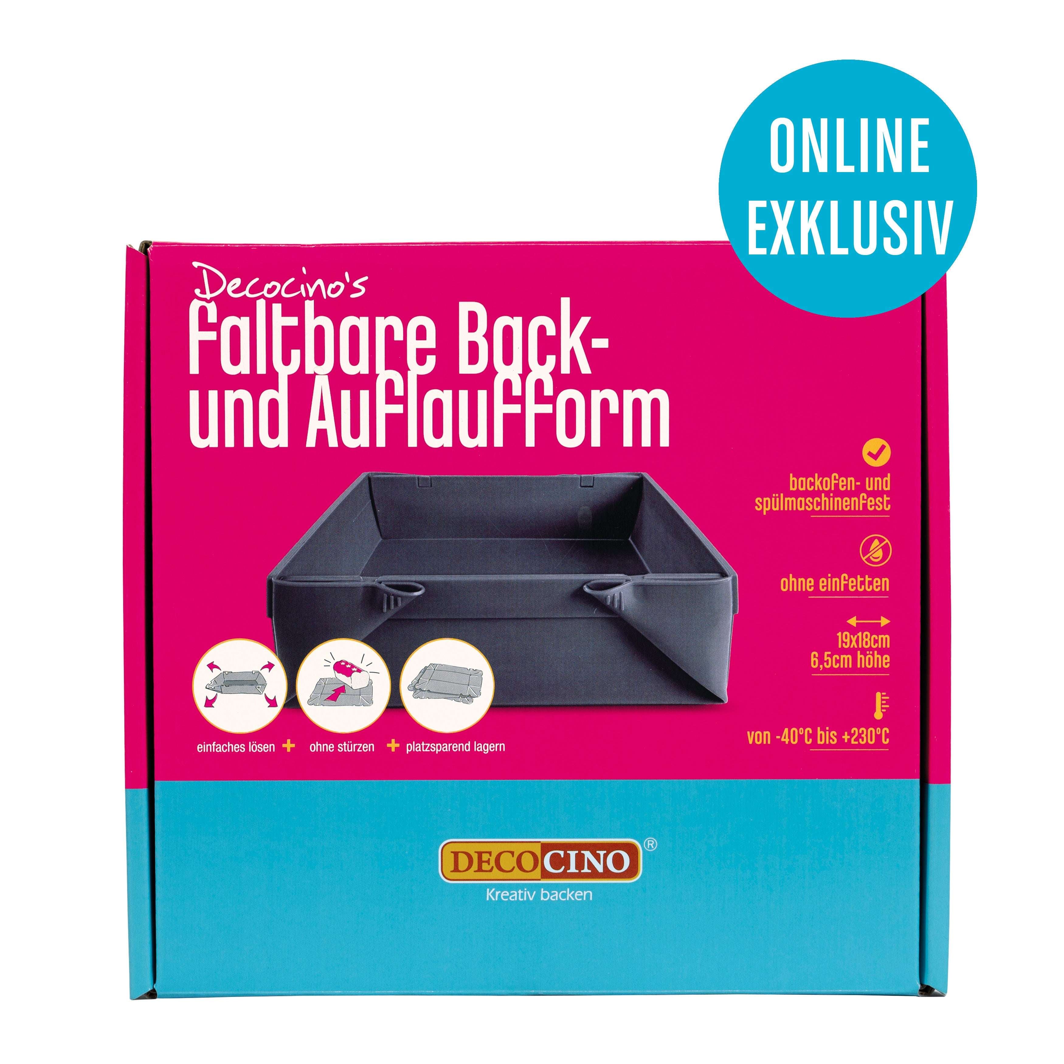 decocino-faltbare-back-und-auflaufform-19x18x6-5-cm-silikon image 1