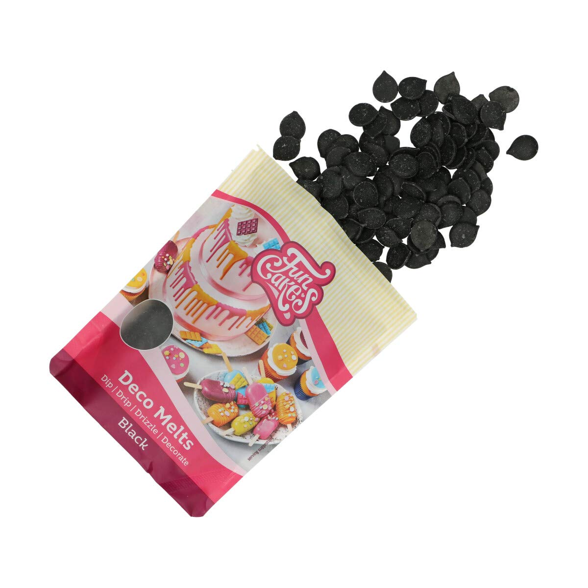 funcakes-deco-melts-schwarz-250-g image 3