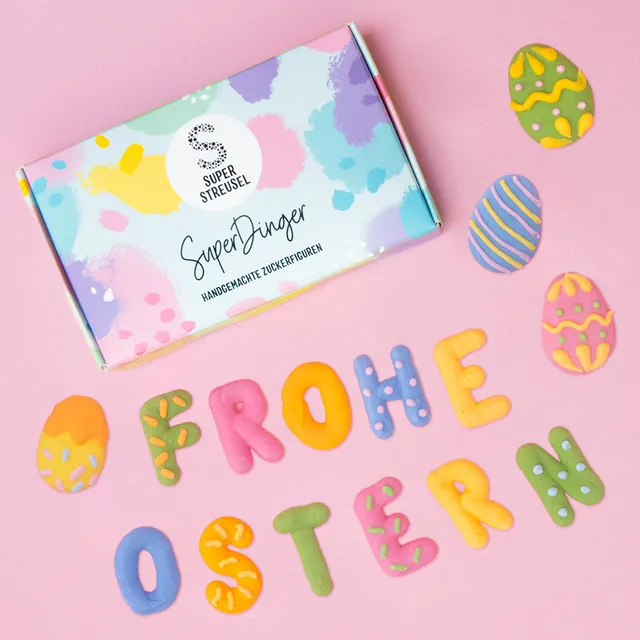super-streusel-superdinger-froheostern-zuckerfiguren image 1