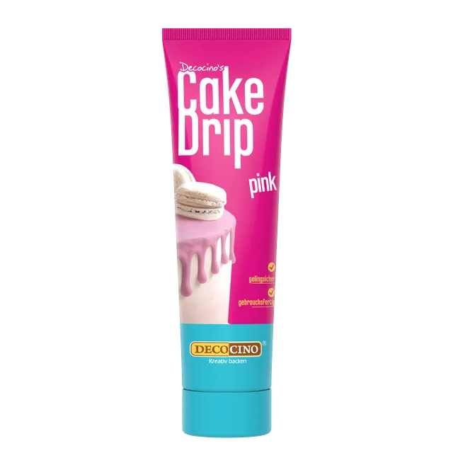 decocino-cake-drip-pink-tortenglasur-90g image 1