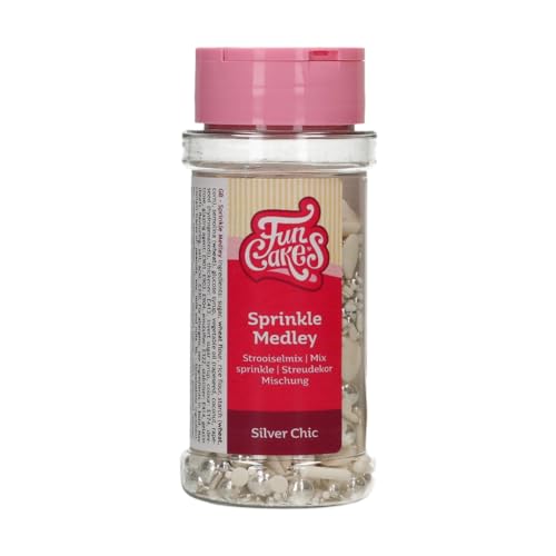 funcakes-sprinkle-medley-silver-chic-zuckerstreusel-180-g image 8