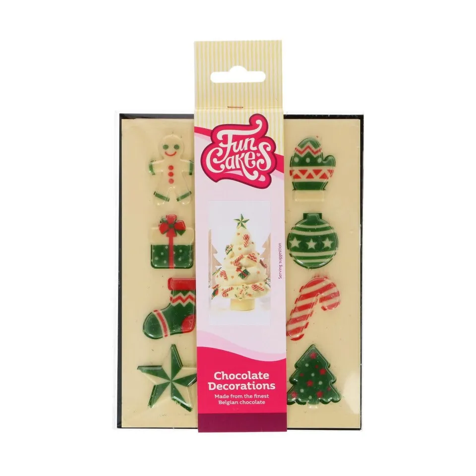 funcakes-chocolate-decorations-christmas-figures-schokofiguren-12-st-ck image 1