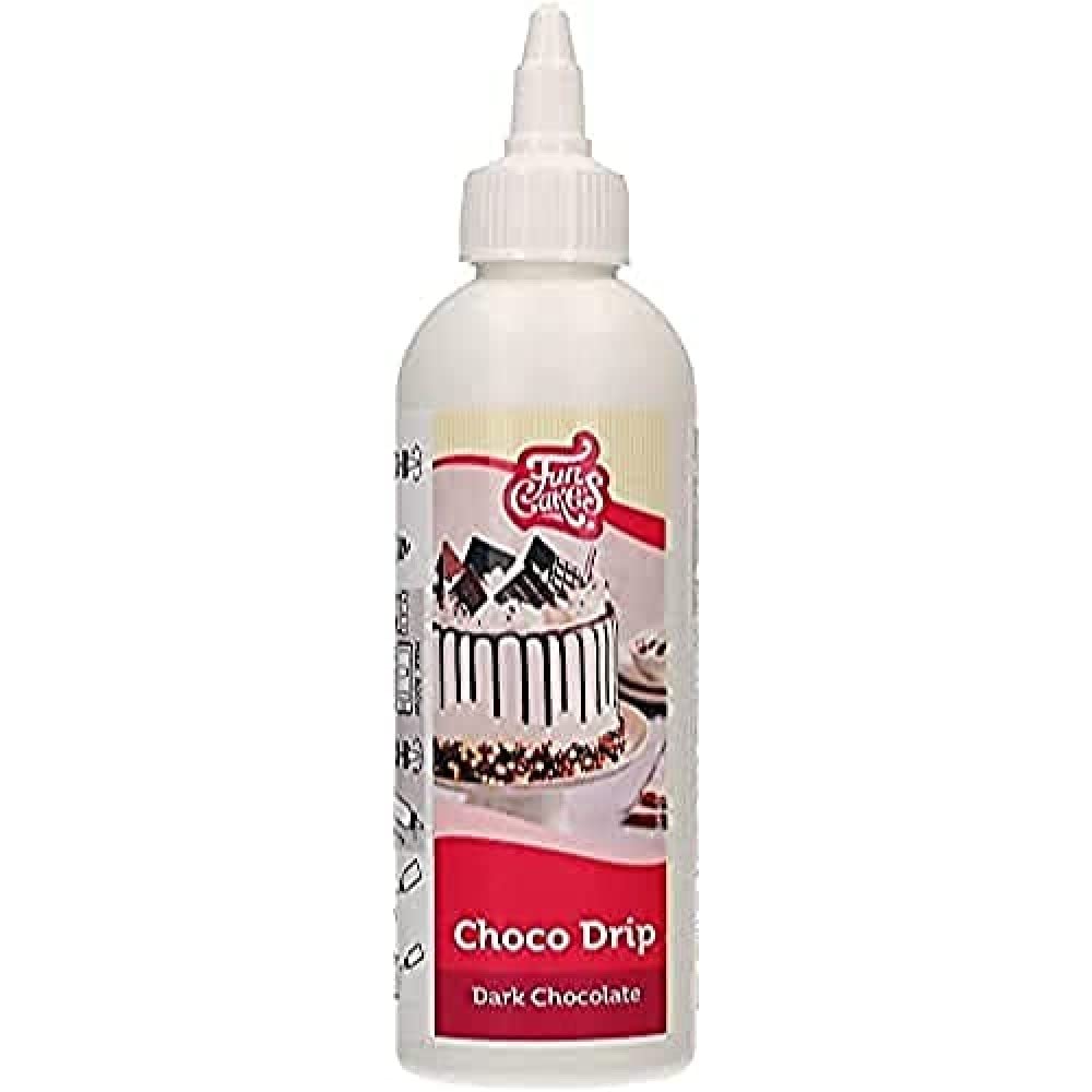 funcakes-cake-drip-zuckerglasur-chocolate-180-g image 1