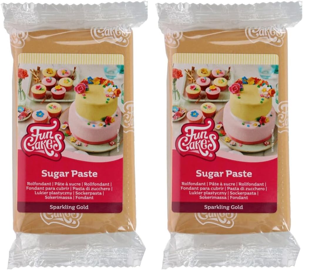 funcakes-sugar-paste-rollfondant-sparkling-gold-250-g image 7