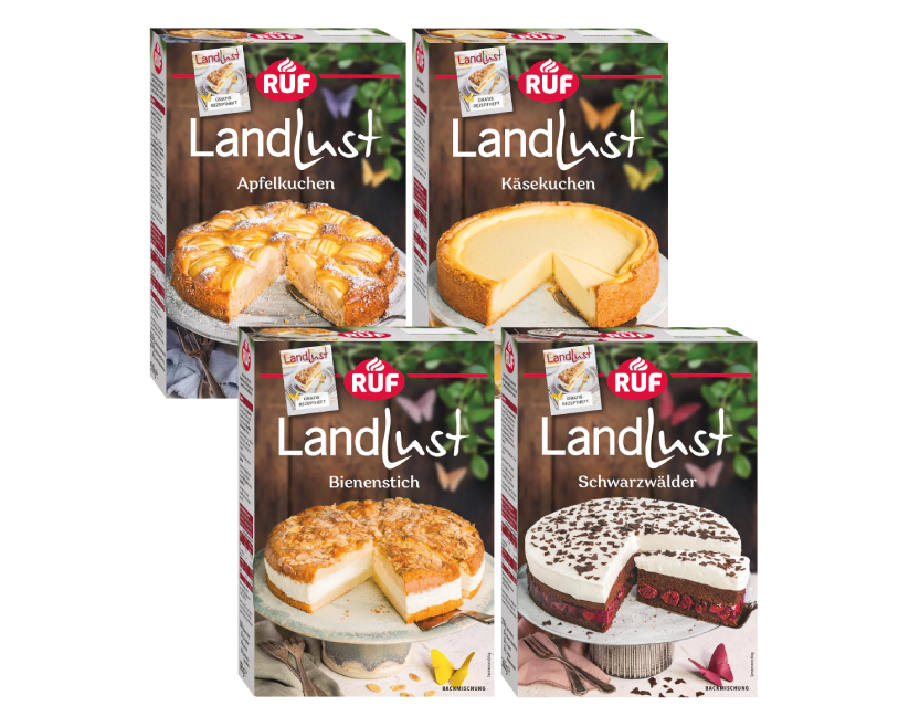 ruf-landlust-backmischungen-set-4-st-ck-schwarzw-lder-kirsch-k-sekuchen-bienenst image 1