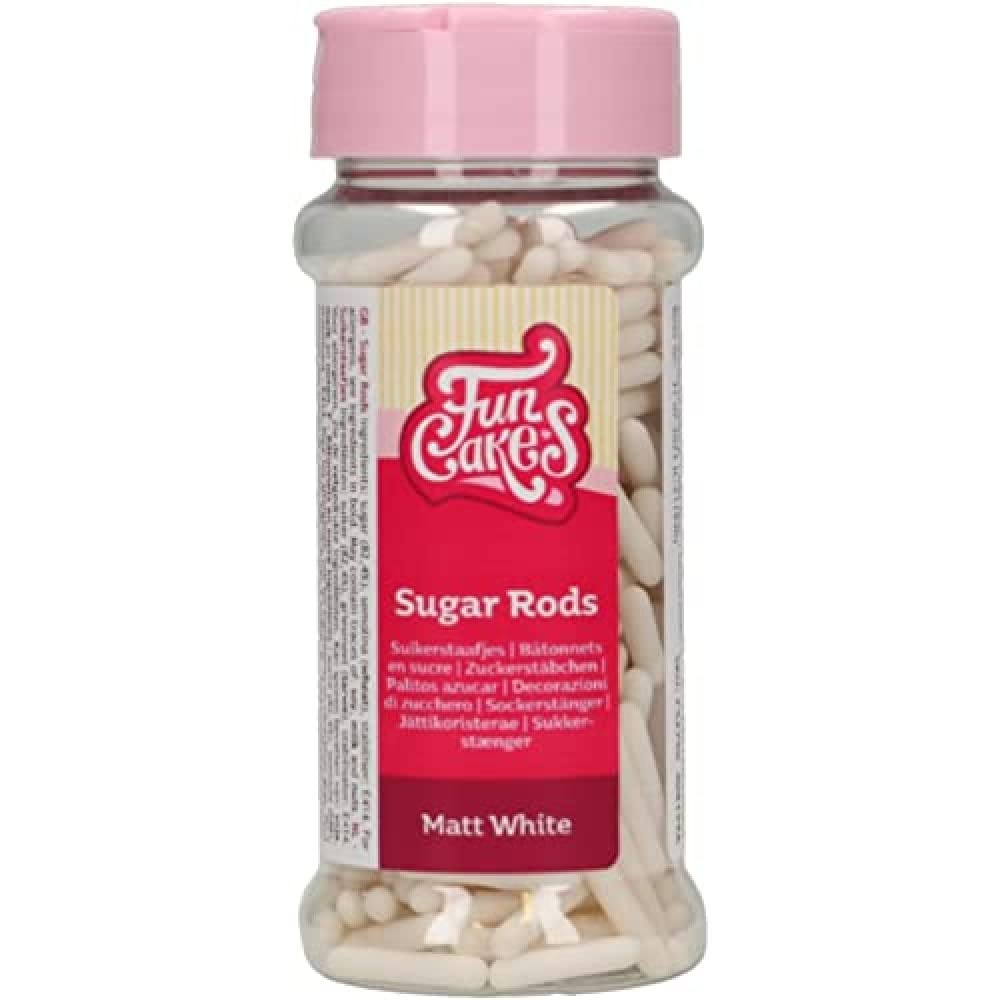funcakes-matte-sugar-rods-xl-white-zuckerstangen-ca-2-cm-70-g image 1