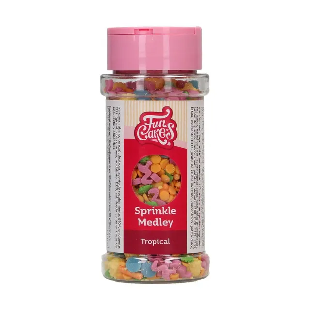 funcakes-sprinkle-medley-zuckerstreusel-tropical-60-g image 1