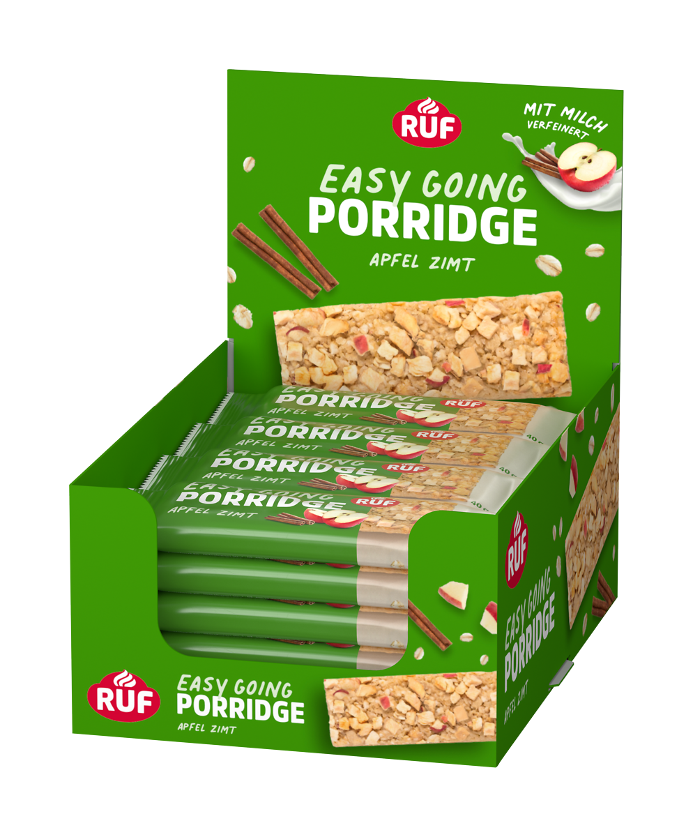 ruf-porridge-riegel-apfel-zimt-16er-box image 1