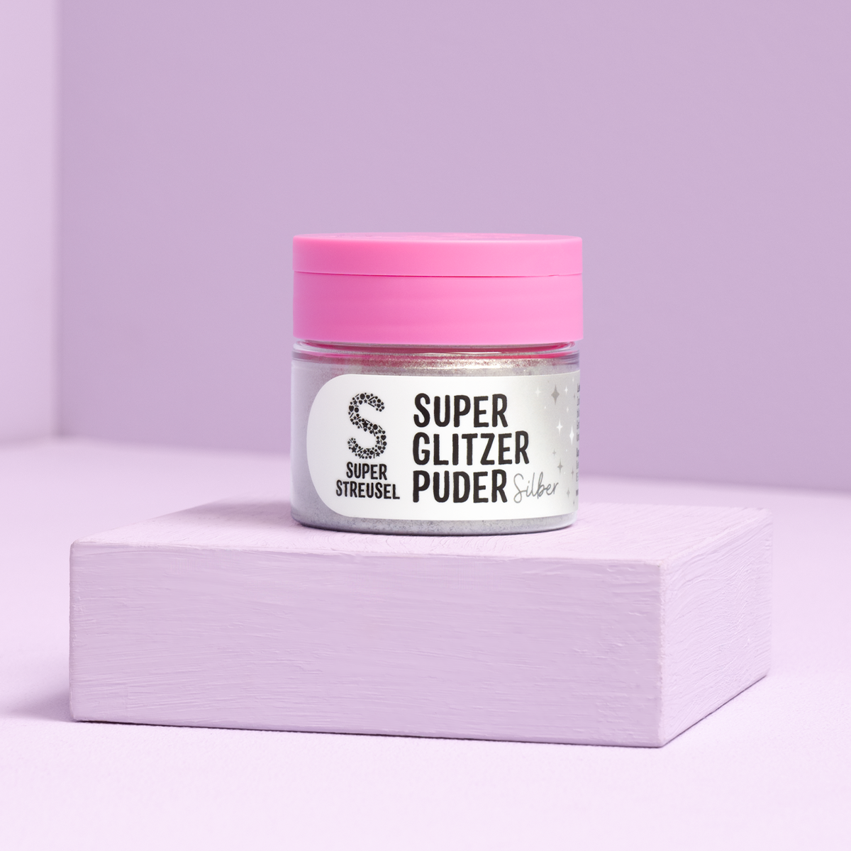 super-streusel-superglitzerpuder-silber-essbar image 1