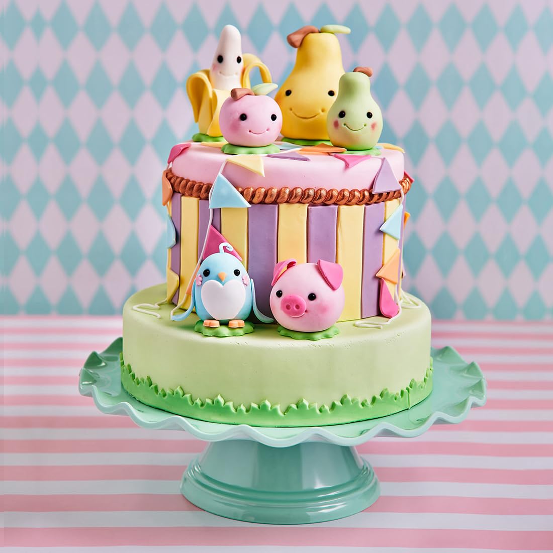 funcakes-sugar-paste-pastel-yellow-rollfondant-vanille-250-g image 3
