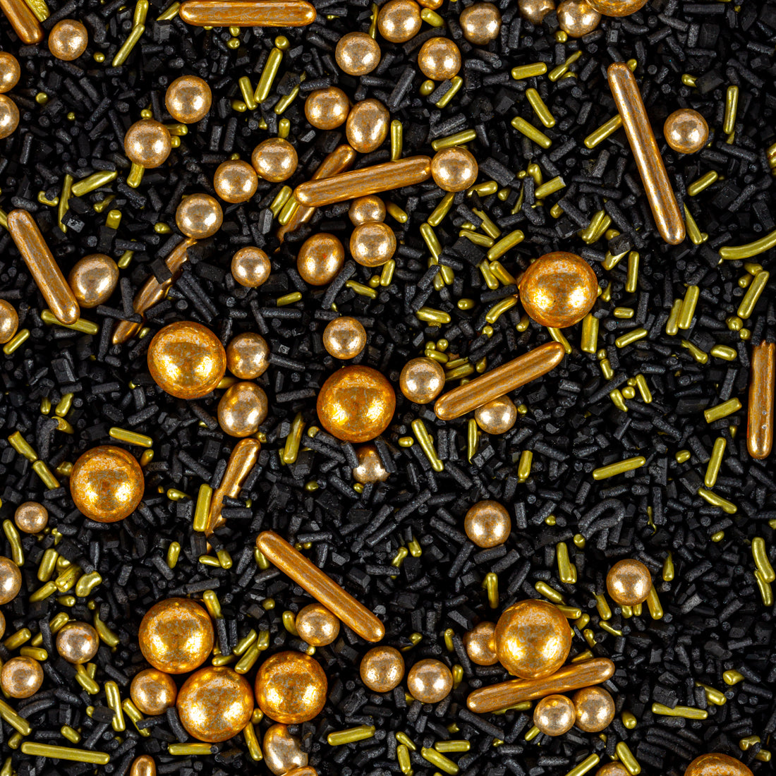super-streusel-goldrausch-streuselmix-schwarz-gold image 2