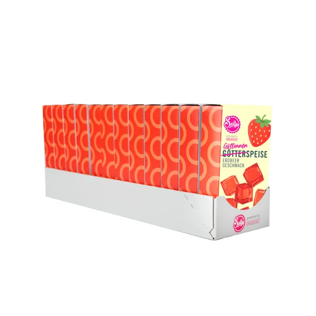 decocino-sallys-g-tterspeise-erdbeer-maxipack-dessertpulver-12-st-ck image 1