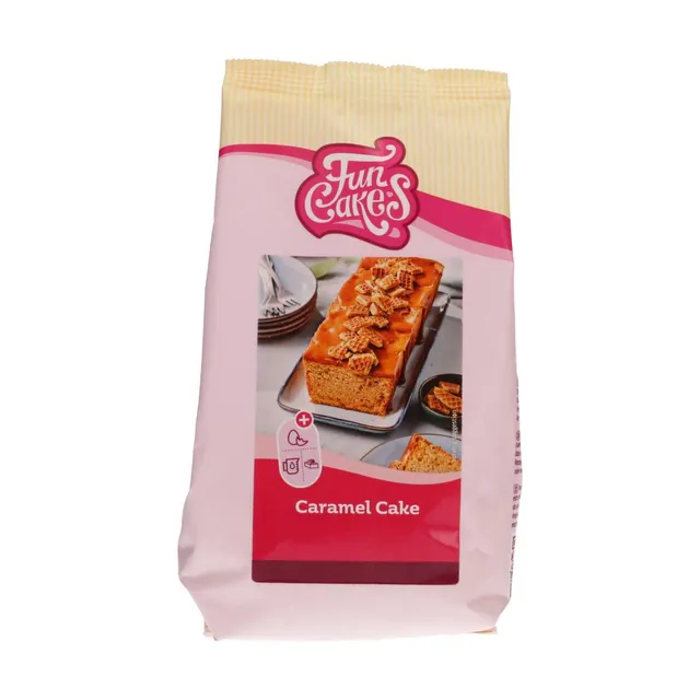 funcakes-mix-f-r-caramel-cake-backmischung-400-g-stroopwafel-geschmack image 1
