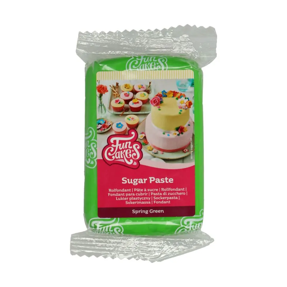 funcakes-rollfondant-zuckerpaste-spring-green-250-g image 1