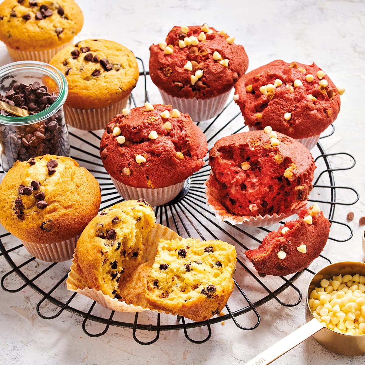 funcakes-chocolate-drops-milch-350-g-backstabile-schokodrops image 4