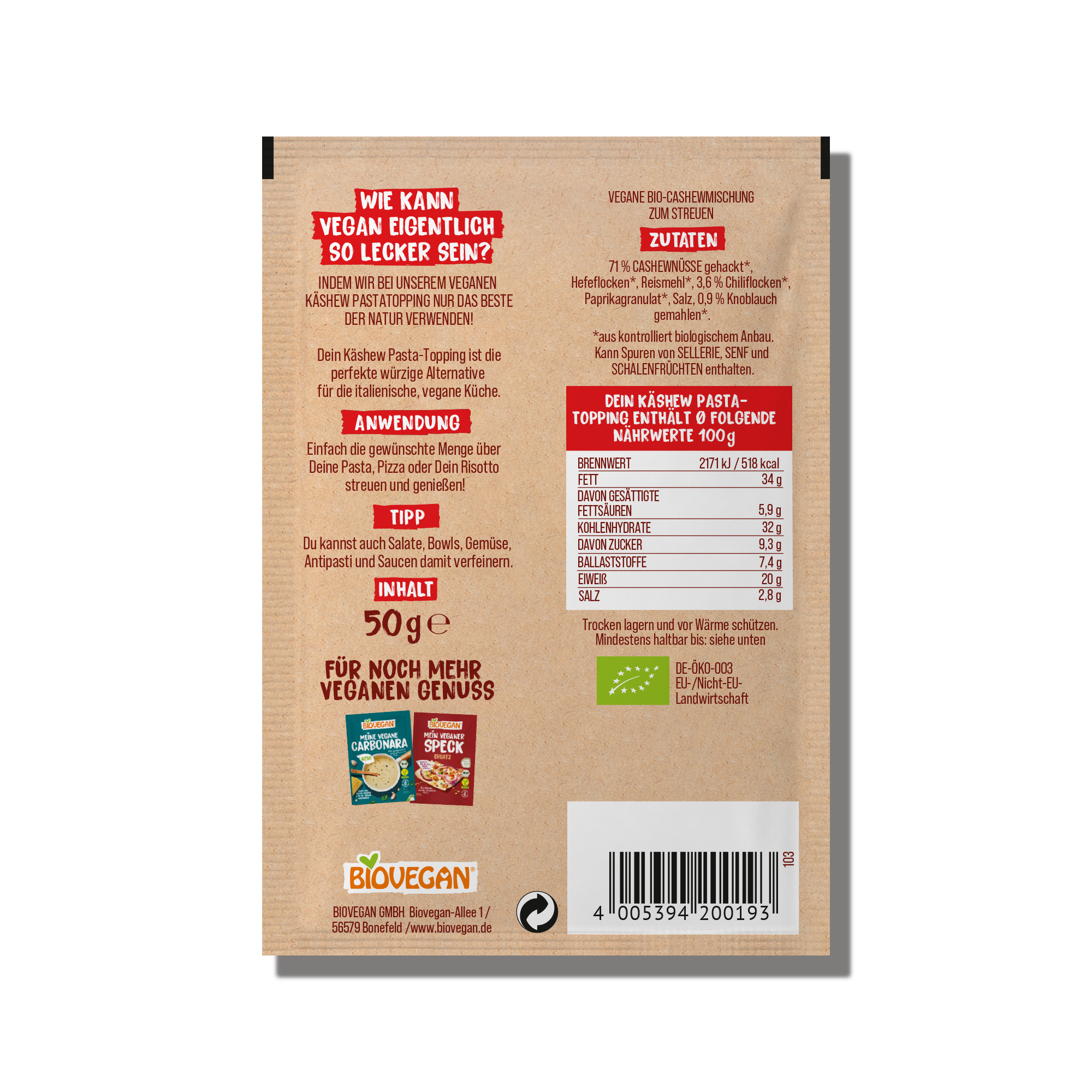 biovegan-k-shew-pasta-topping-chili-knoblauch-vegane-parmesan-alternative image 2